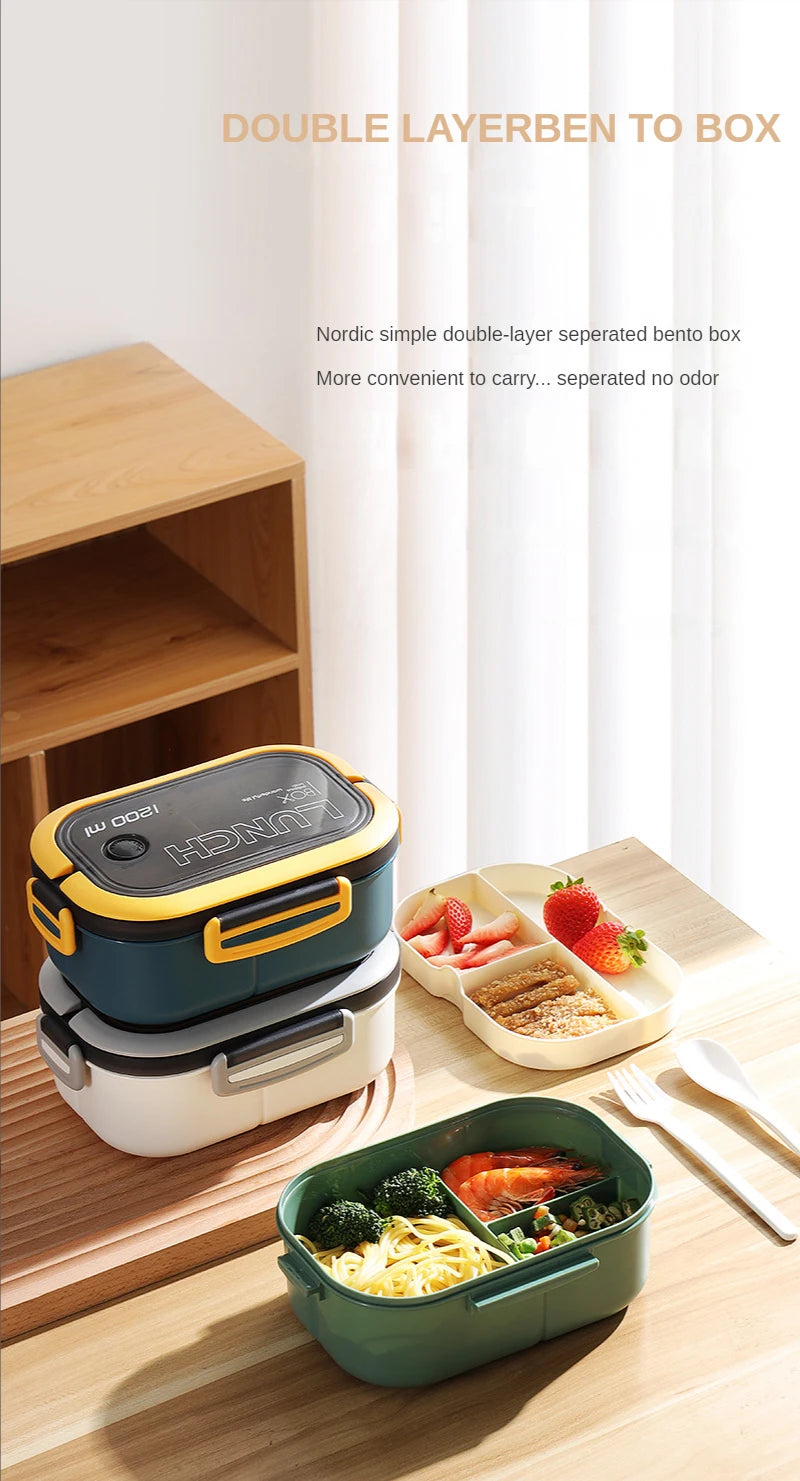 MioLunchBox - dwupoziomowy lunchbox
